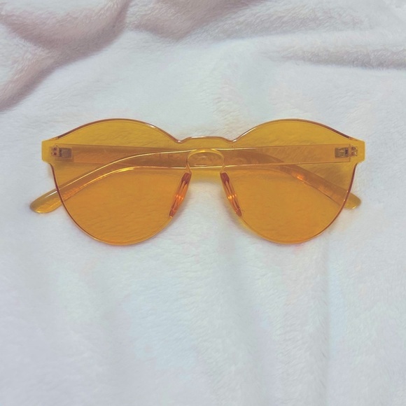 Simons Vibrant Orange Sunglasses - Picture 2 of 2